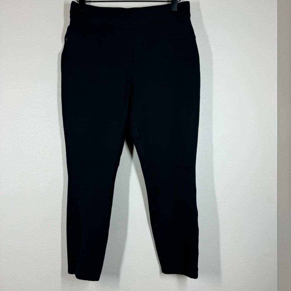 SPANX Women’s The Perfect 4-Pocket Ponte Ankle Pants Black Large 20202R